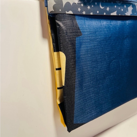 Happy Halloween Haunted House Bats Shower Curtain Includes 12 Metal Hooks - Picture 10 of 10